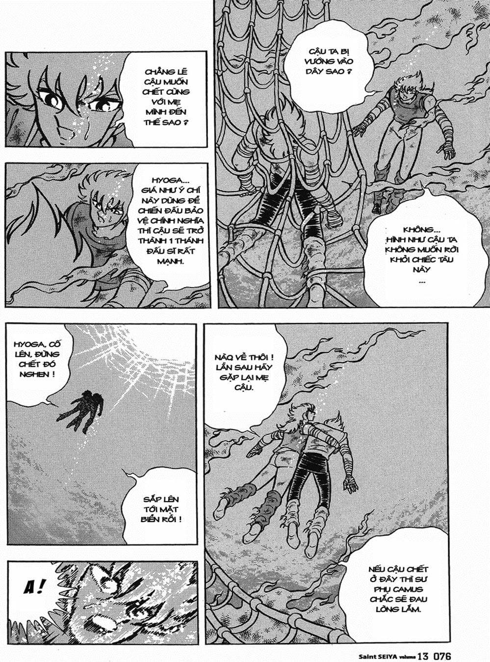 Truyện Tranh Áo Giáp Vàng - Saint Seiya trang 4