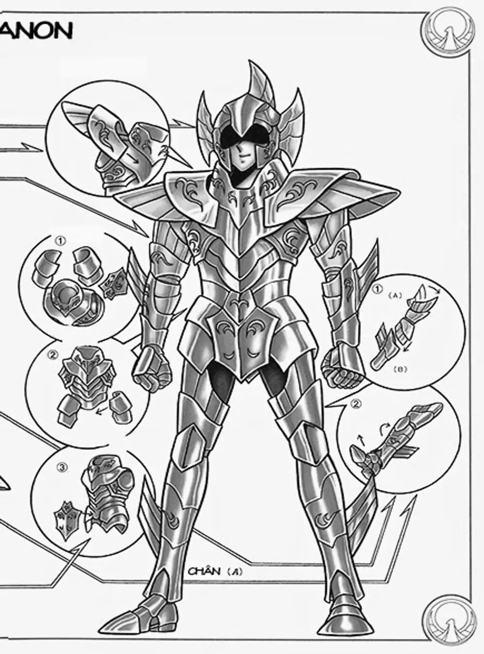 Truyện Tranh Áo Giáp Vàng - Saint Seiya trang 4