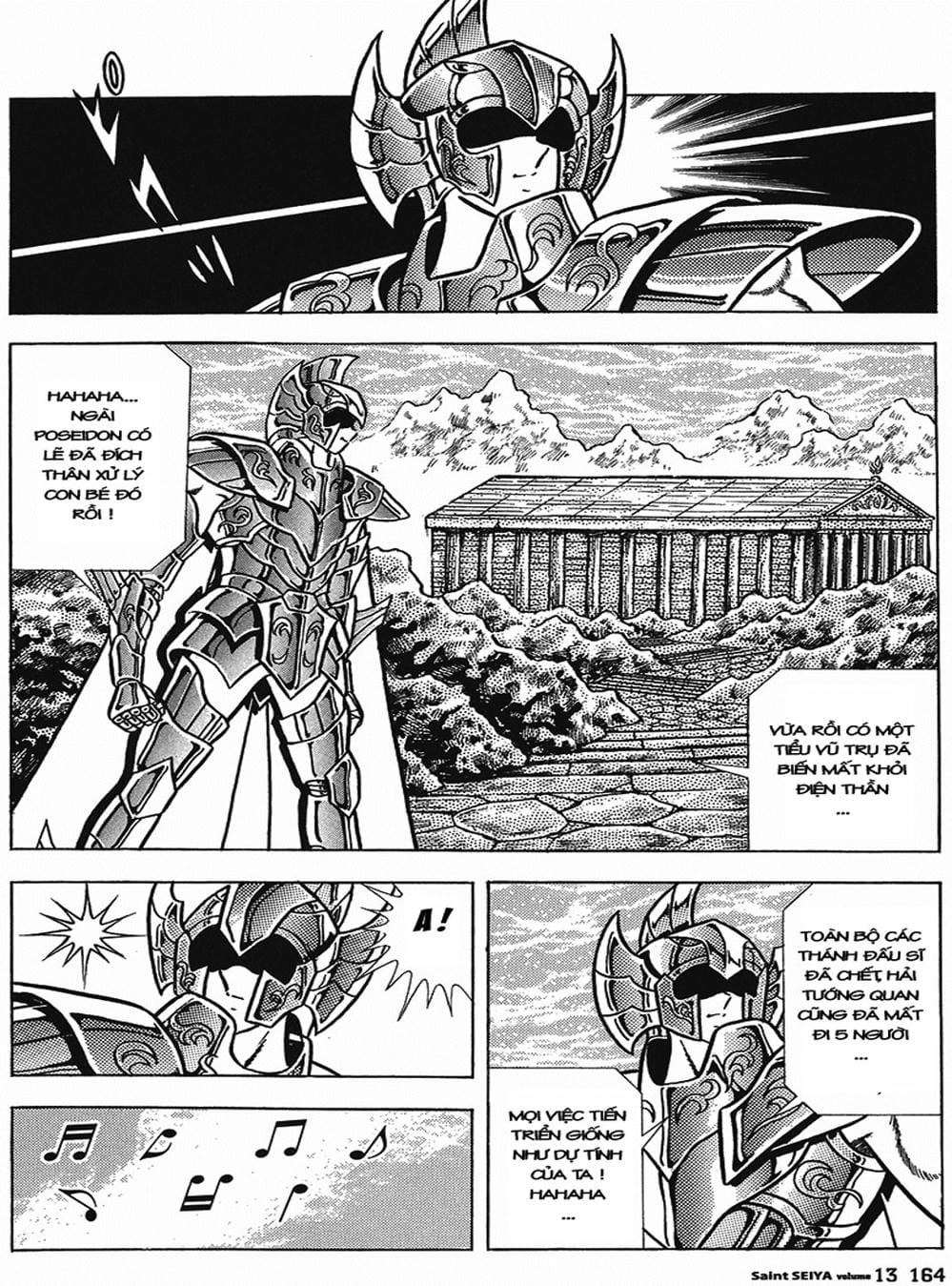 Truyện Tranh Áo Giáp Vàng - Saint Seiya trang 4
