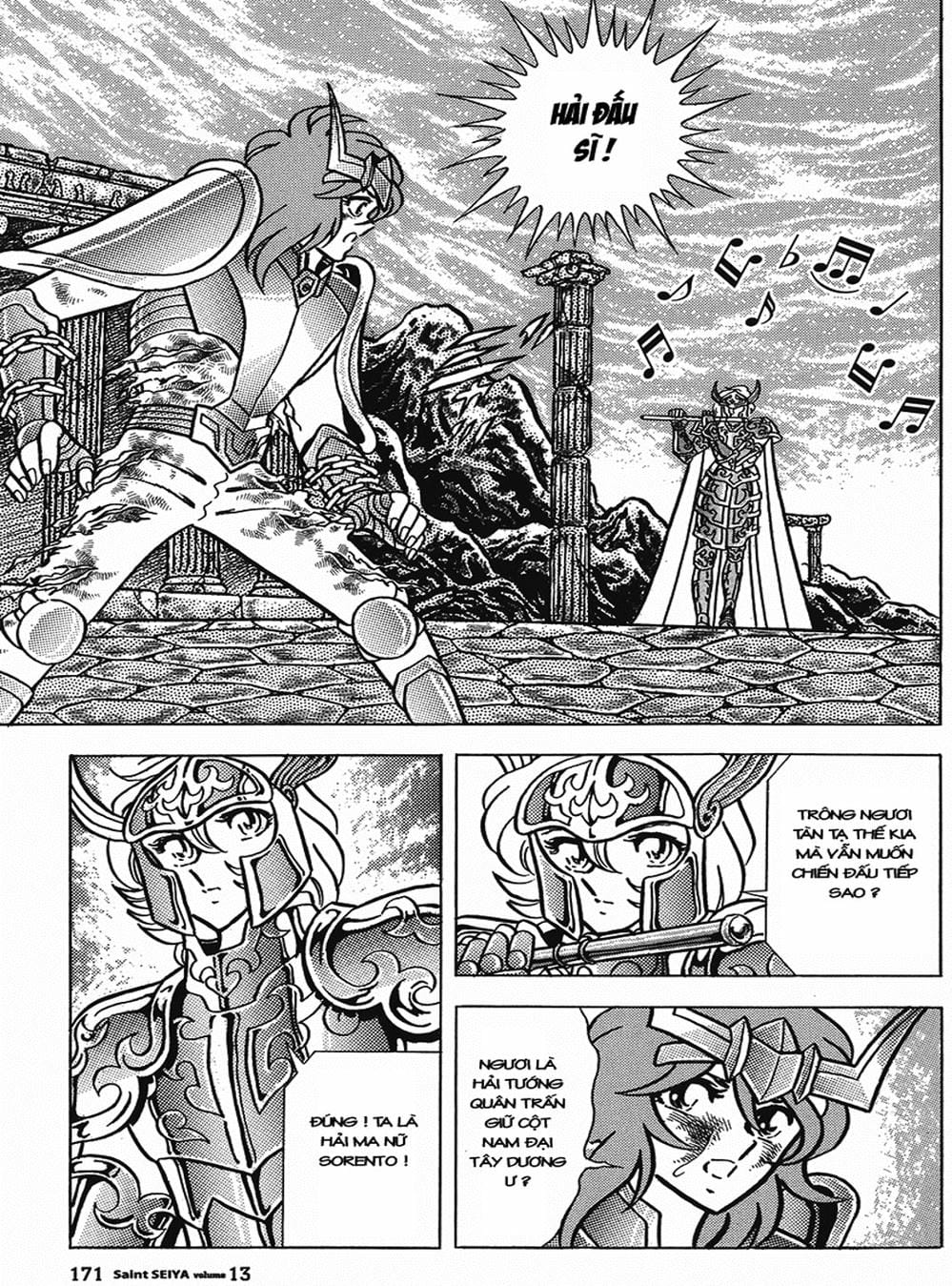 Truyện Tranh Áo Giáp Vàng - Saint Seiya trang 4