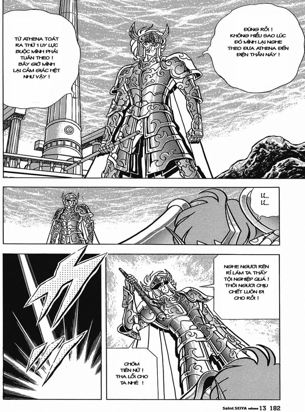 Truyện Tranh Áo Giáp Vàng - Saint Seiya trang 4