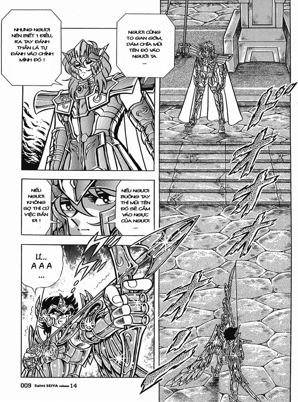 Truyện Tranh Áo Giáp Vàng - Saint Seiya trang 4