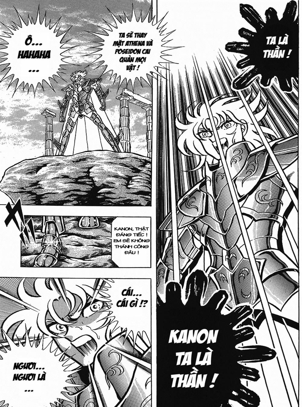 Truyện Tranh Áo Giáp Vàng - Saint Seiya trang 4