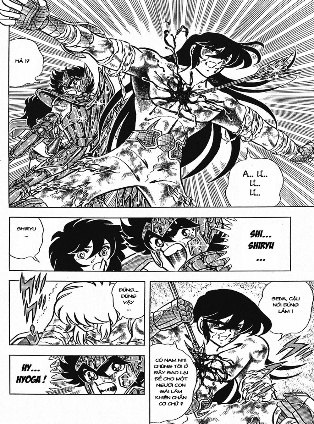 Truyện Tranh Áo Giáp Vàng - Saint Seiya trang 4