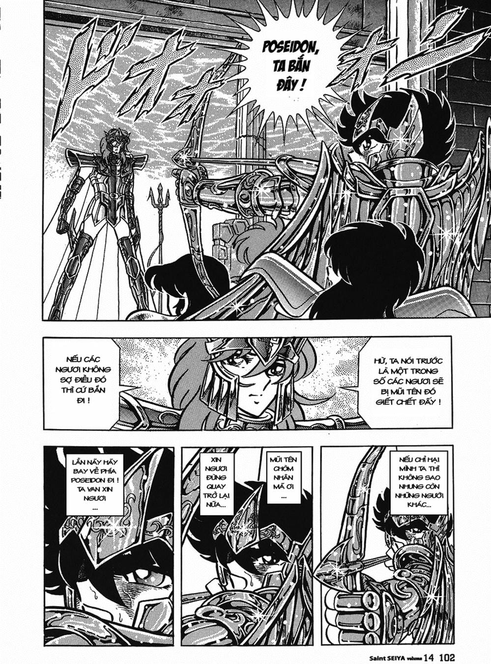 Truyện Tranh Áo Giáp Vàng - Saint Seiya trang 4