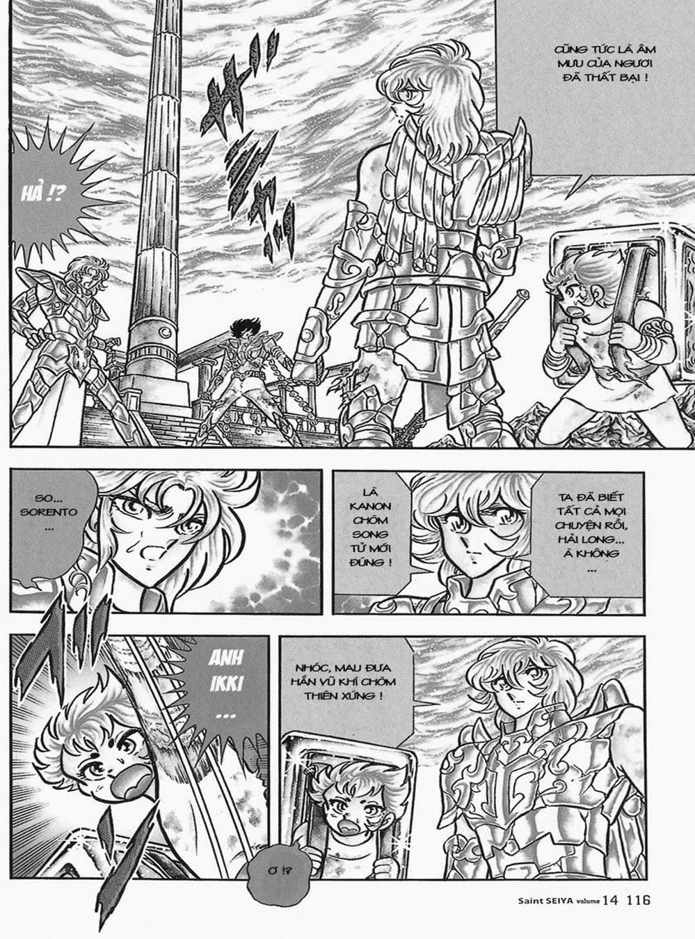 Truyện Tranh Áo Giáp Vàng - Saint Seiya trang 4