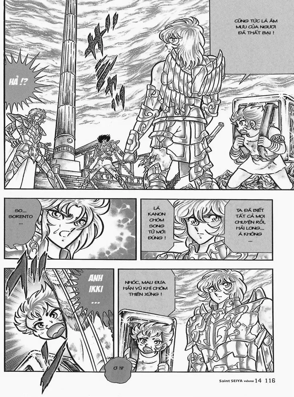 Truyện Tranh Áo Giáp Vàng - Saint Seiya trang 4