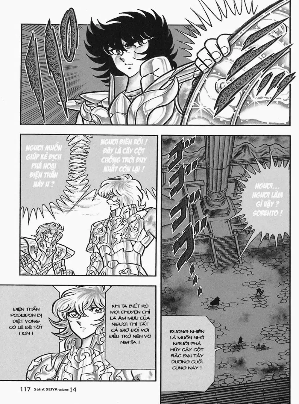 Truyện Tranh Áo Giáp Vàng - Saint Seiya trang 4