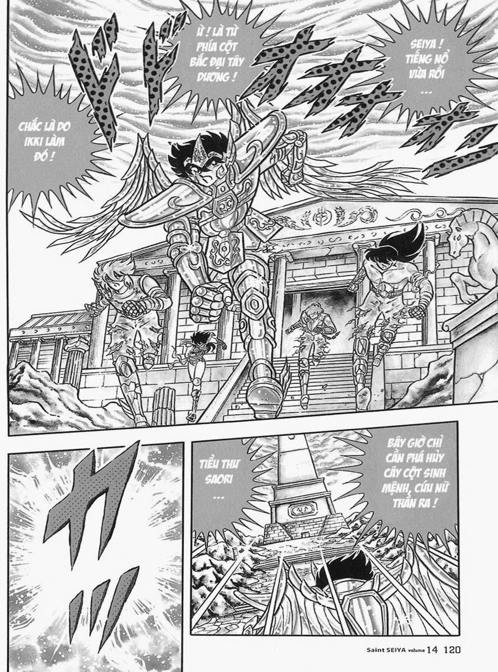 Truyện Tranh Áo Giáp Vàng - Saint Seiya trang 4
