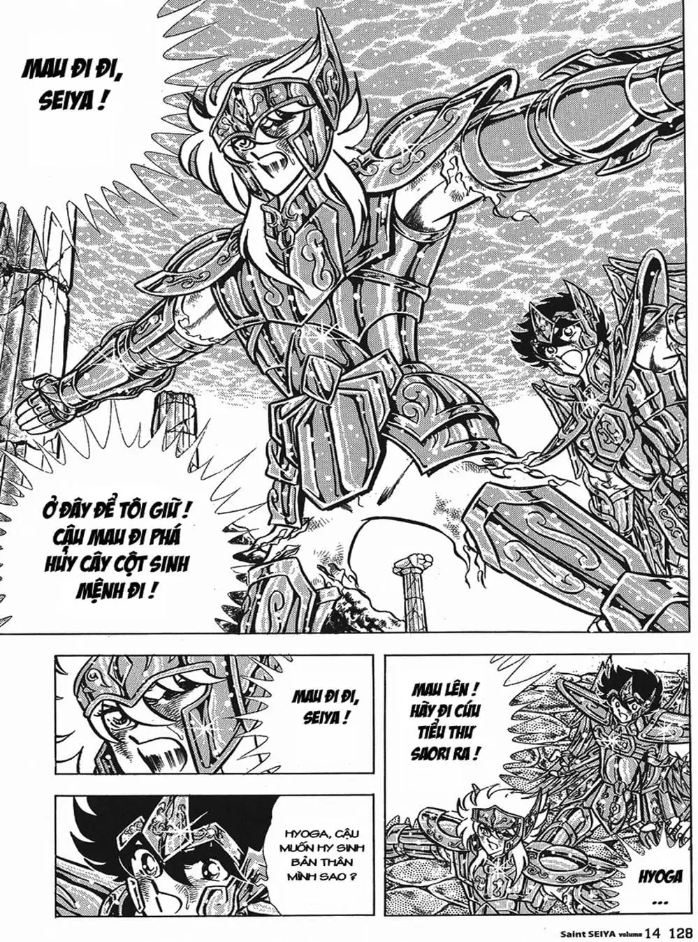 Truyện Tranh Áo Giáp Vàng - Saint Seiya trang 4