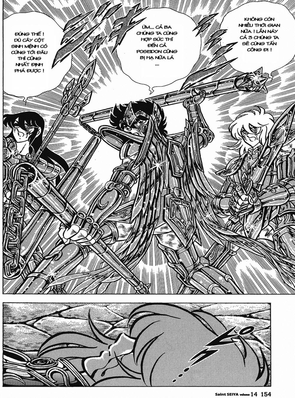 Truyện Tranh Áo Giáp Vàng - Saint Seiya trang 4