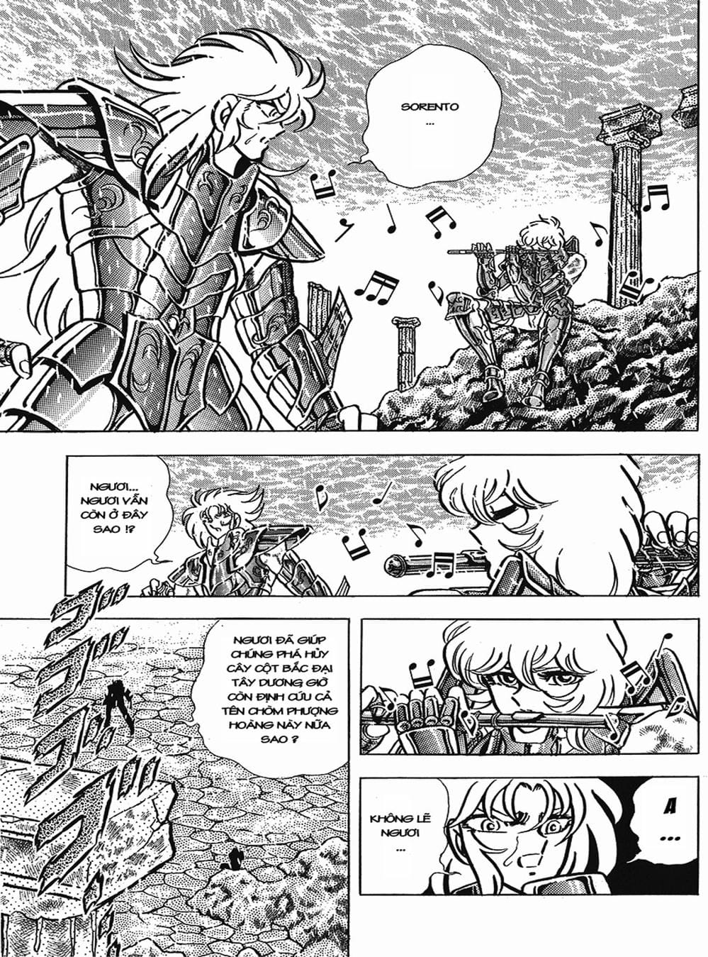 Truyện Tranh Áo Giáp Vàng - Saint Seiya trang 4