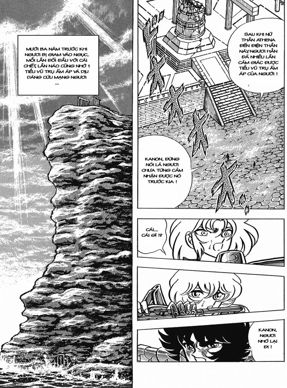 Truyện Tranh Áo Giáp Vàng - Saint Seiya trang 4
