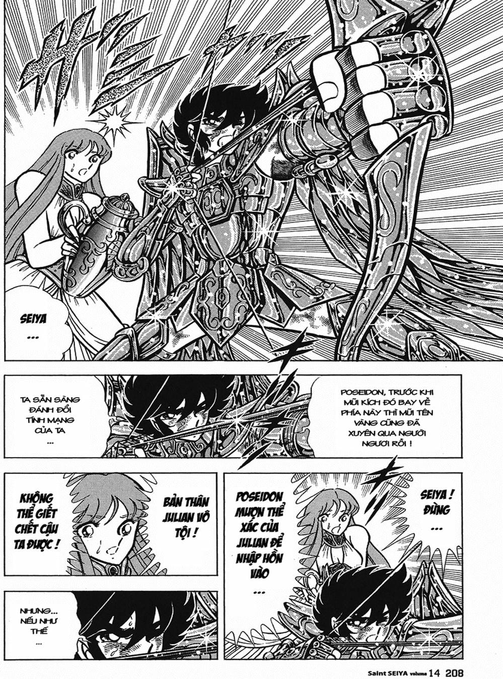 Truyện Tranh Áo Giáp Vàng - Saint Seiya trang 4