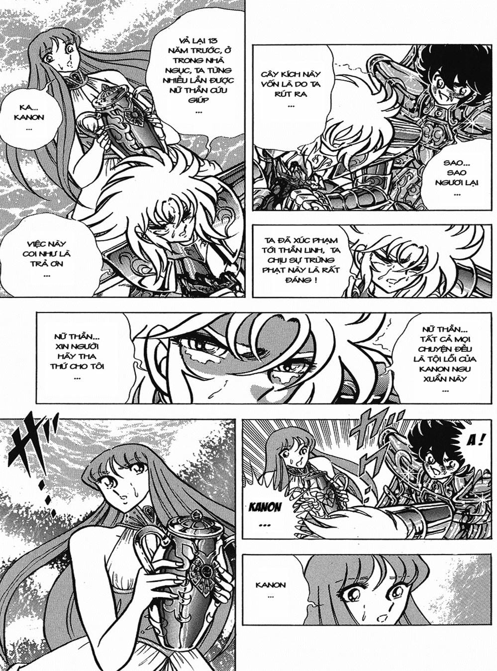 Truyện Tranh Áo Giáp Vàng - Saint Seiya trang 4