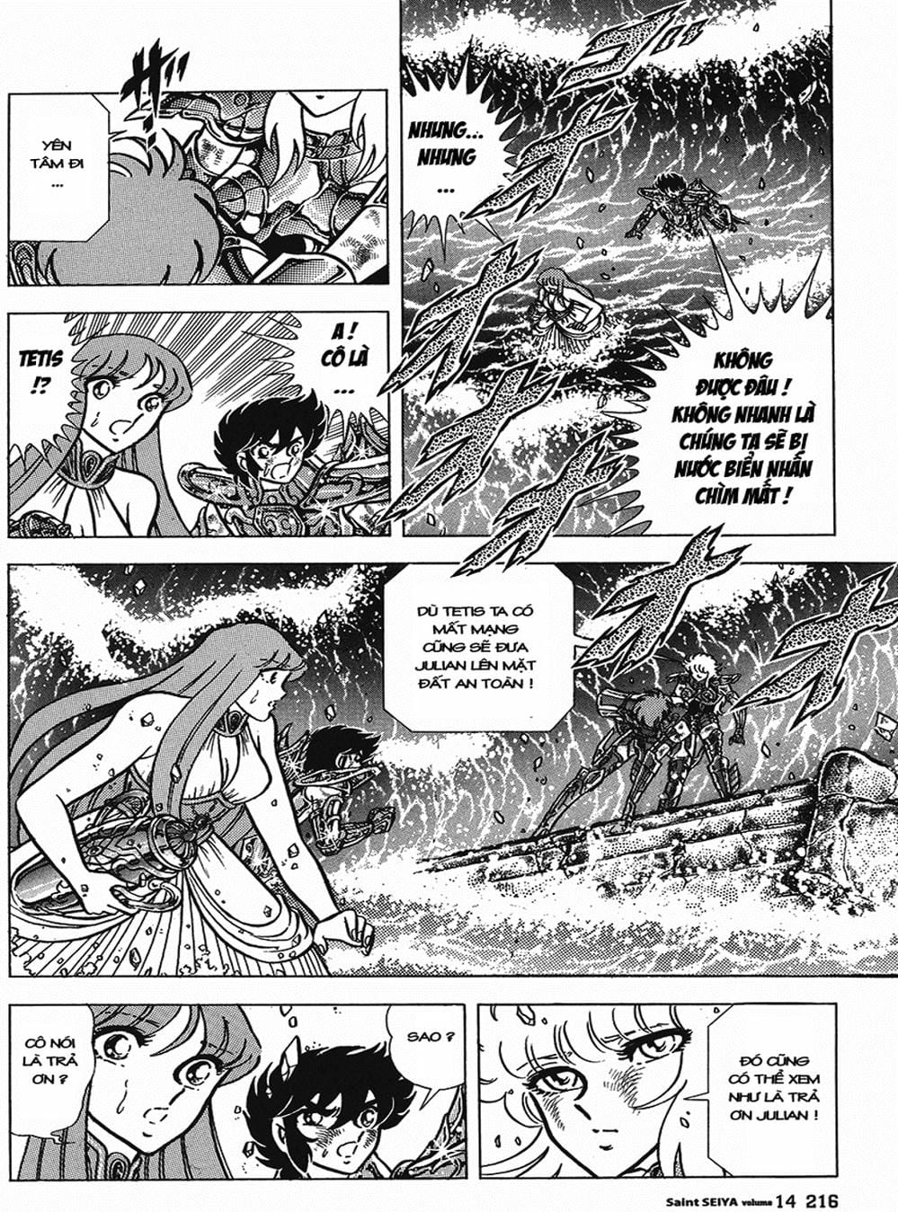 Truyện Tranh Áo Giáp Vàng - Saint Seiya trang 4