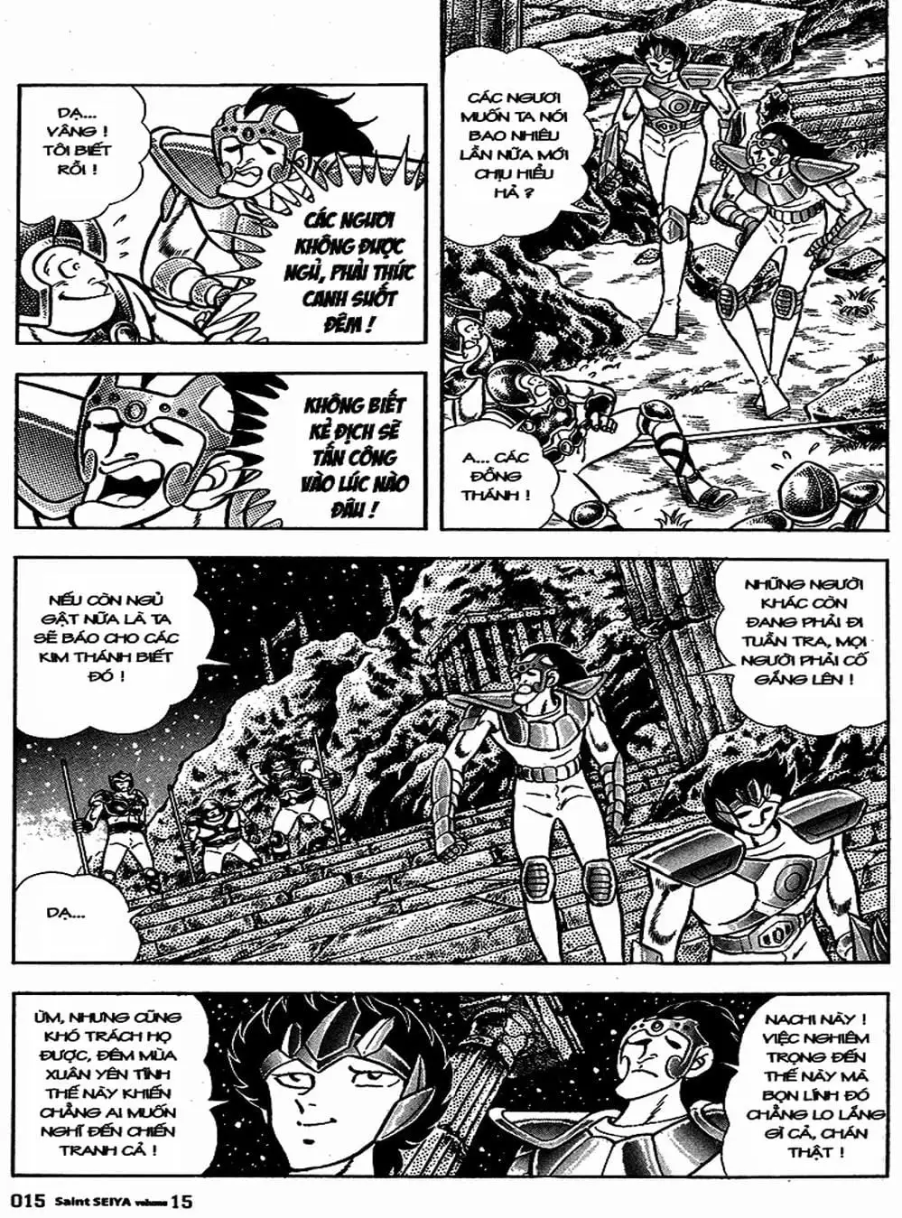 Truyện Tranh Áo Giáp Vàng - Saint Seiya trang 4