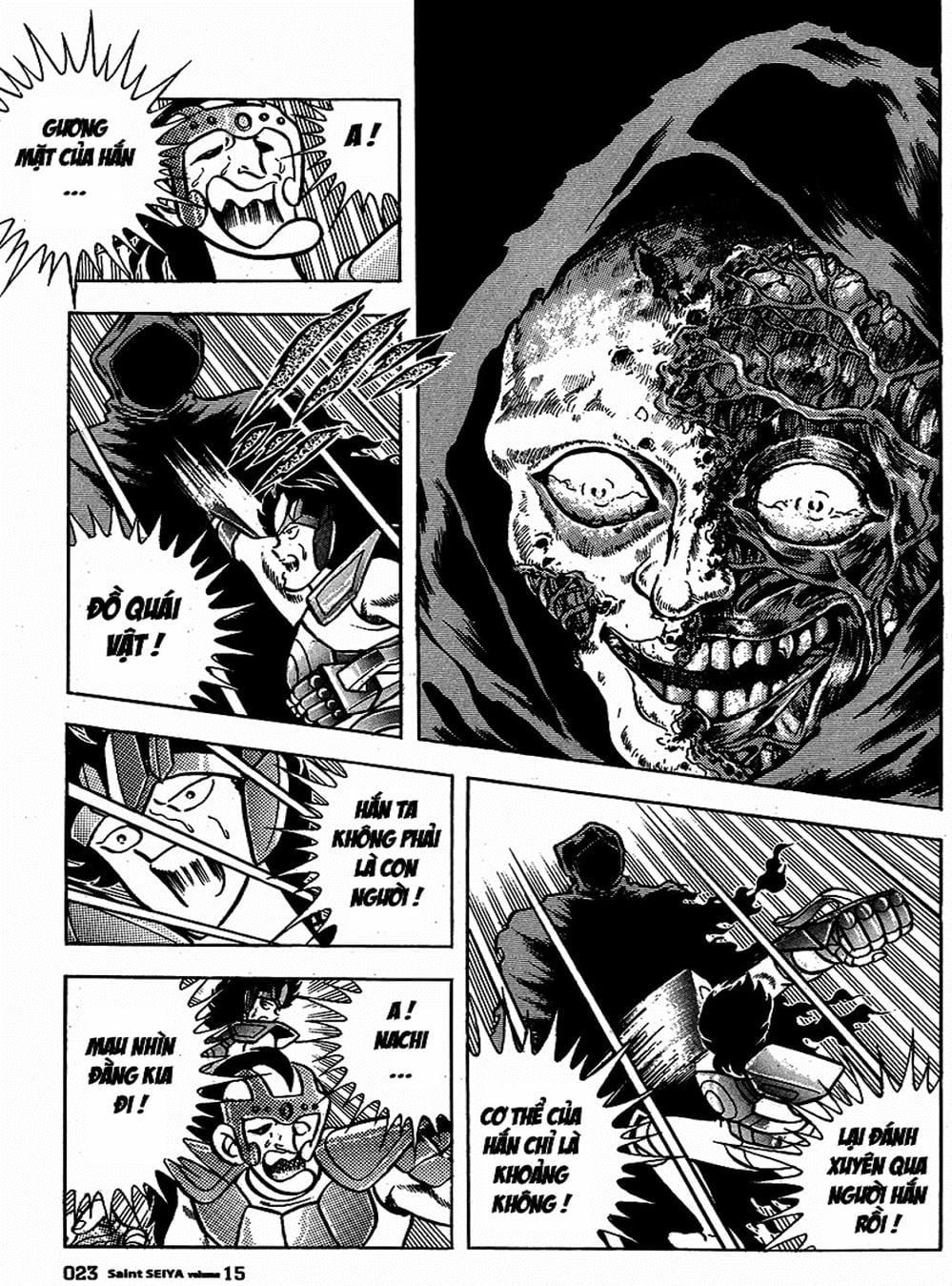 Truyện Tranh Áo Giáp Vàng - Saint Seiya trang 4