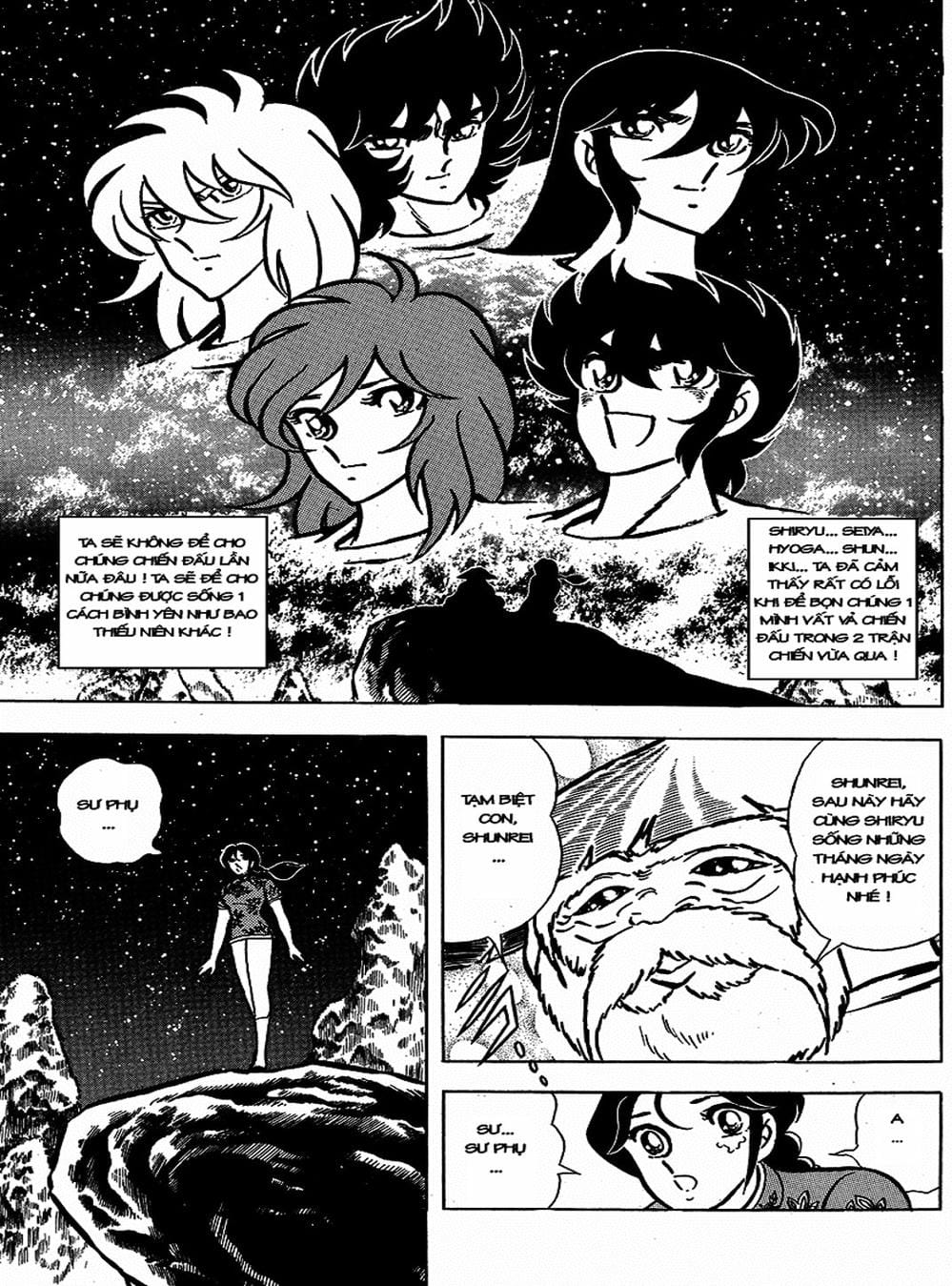 Truyện Tranh Áo Giáp Vàng - Saint Seiya trang 4