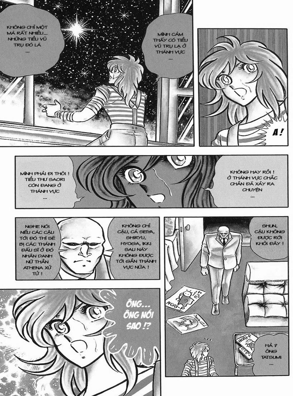 Truyện Tranh Áo Giáp Vàng - Saint Seiya trang 4