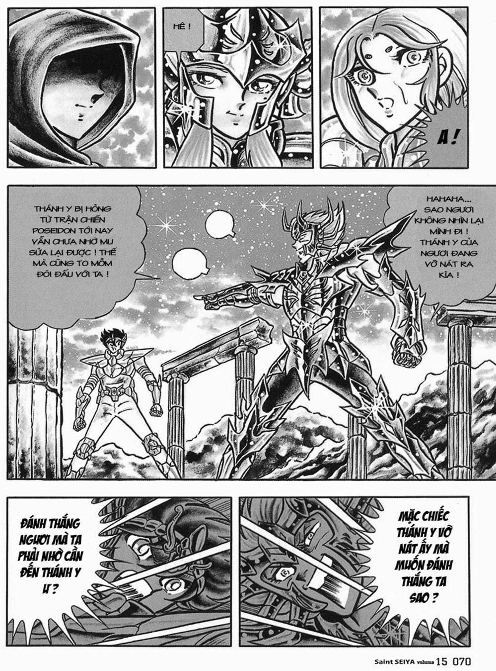 Truyện Tranh Áo Giáp Vàng - Saint Seiya trang 4