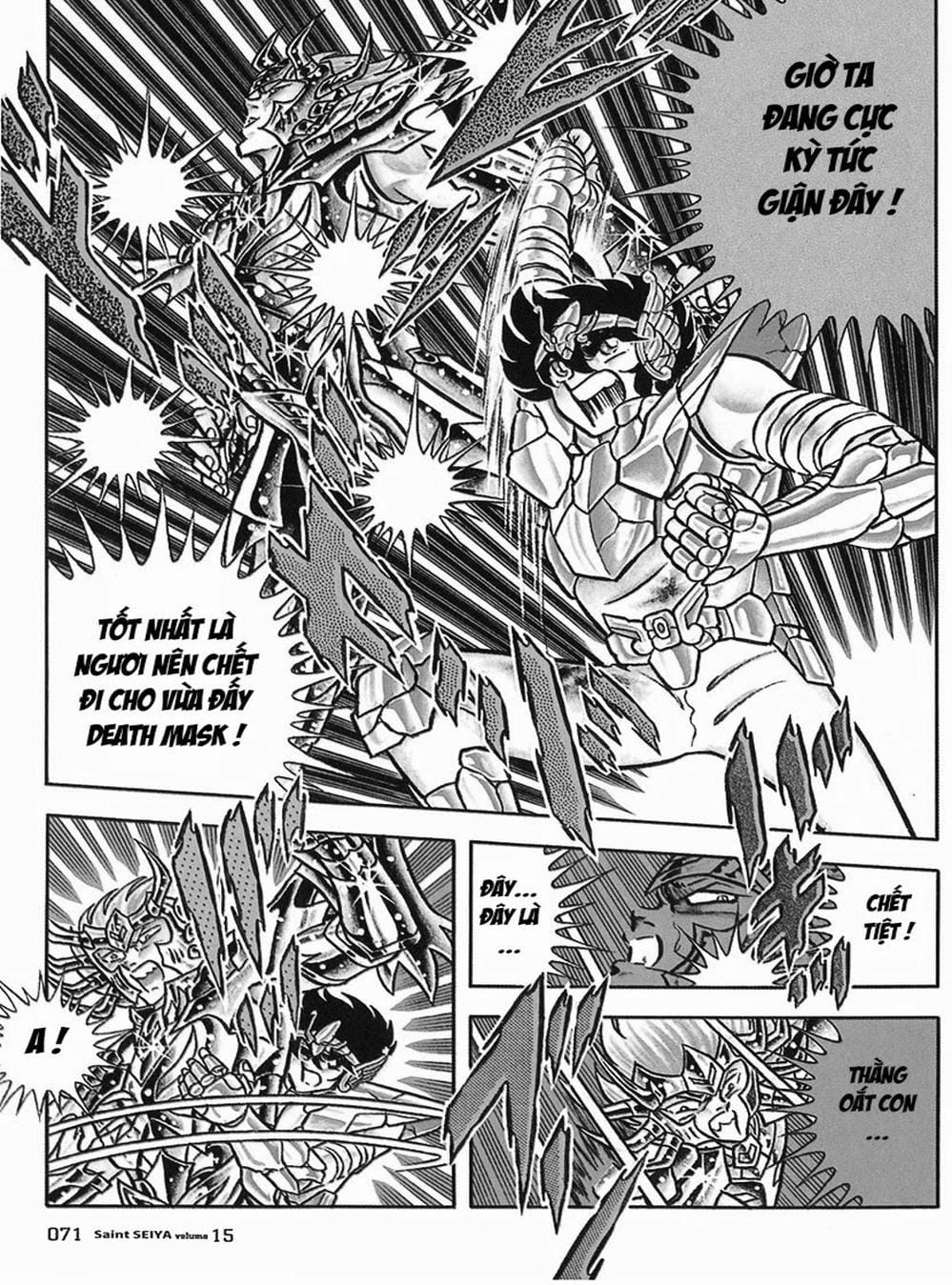 Truyện Tranh Áo Giáp Vàng - Saint Seiya trang 4