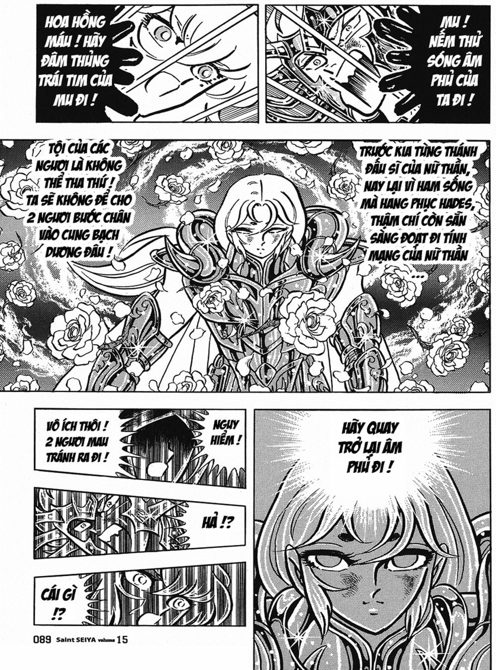 Truyện Tranh Áo Giáp Vàng - Saint Seiya trang 4