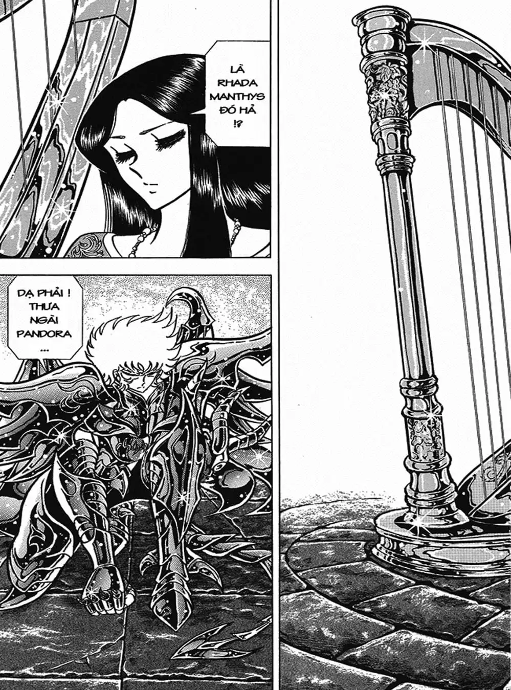 Truyện Tranh Áo Giáp Vàng - Saint Seiya trang 4