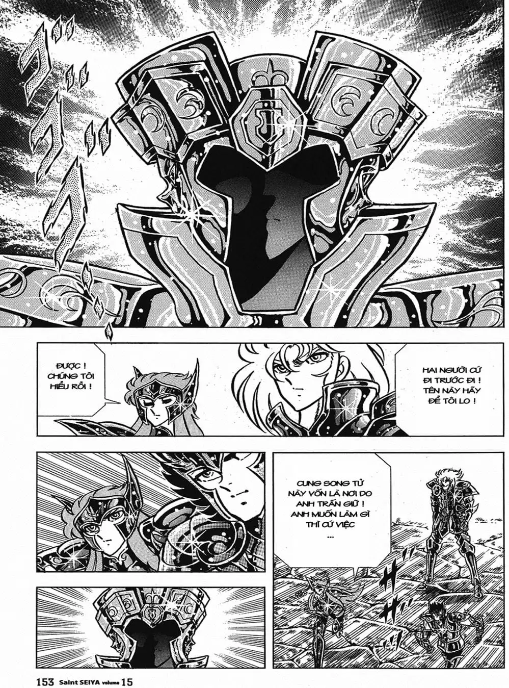 Truyện Tranh Áo Giáp Vàng - Saint Seiya trang 4