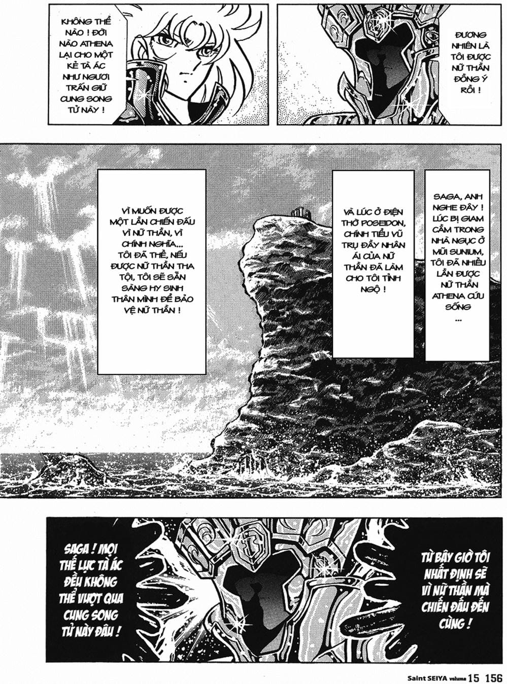 Truyện Tranh Áo Giáp Vàng - Saint Seiya trang 4