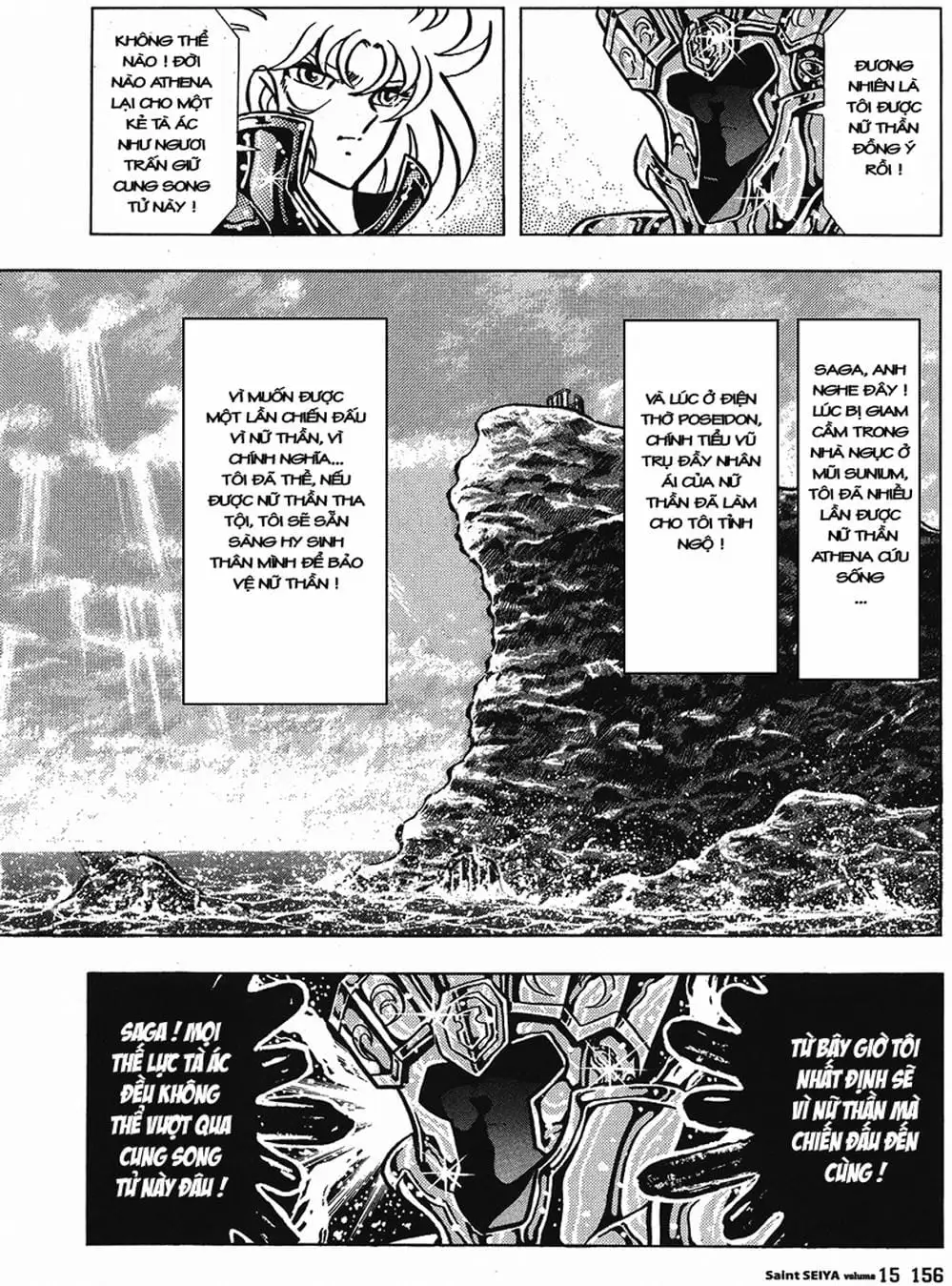 Truyện Tranh Áo Giáp Vàng - Saint Seiya trang 4