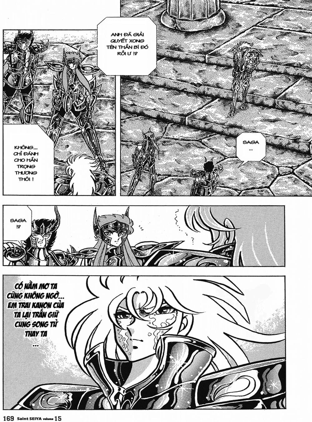 Truyện Tranh Áo Giáp Vàng - Saint Seiya trang 4