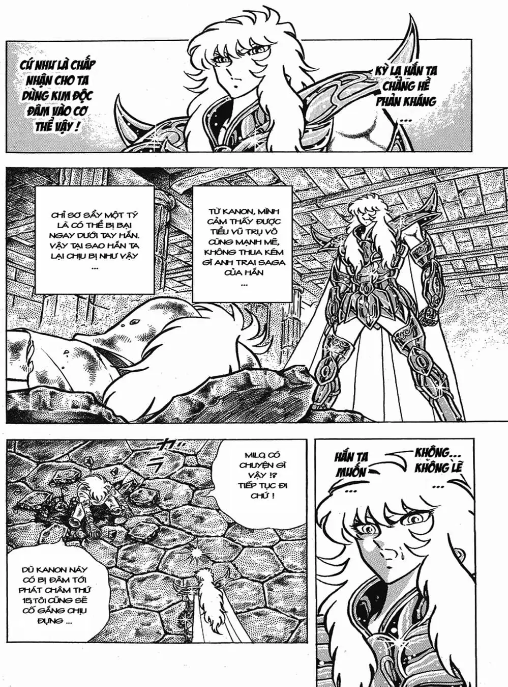 Truyện Tranh Áo Giáp Vàng - Saint Seiya trang 4