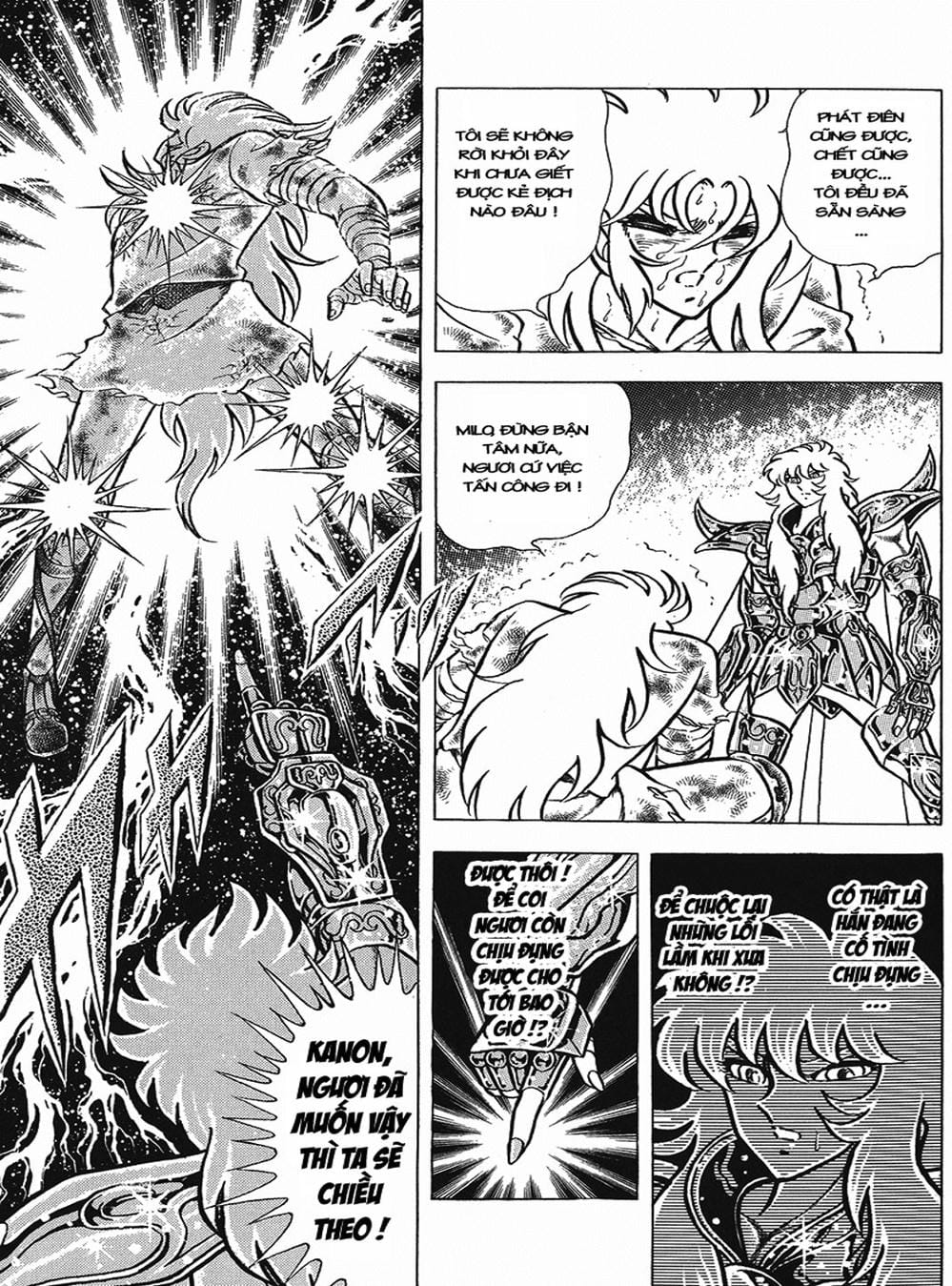 Truyện Tranh Áo Giáp Vàng - Saint Seiya trang 4