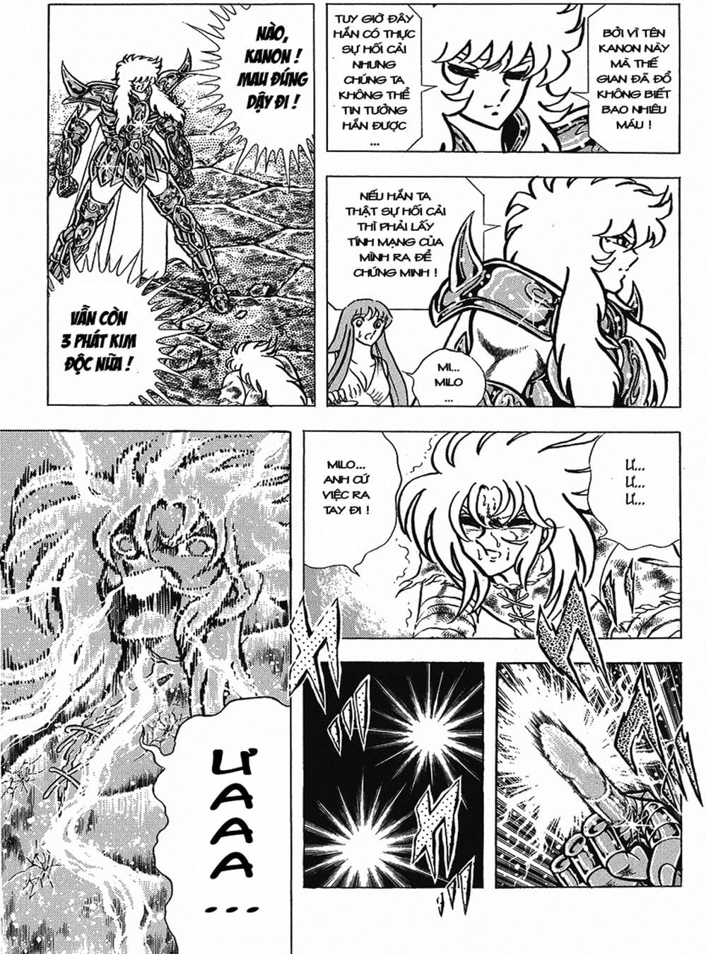 Truyện Tranh Áo Giáp Vàng - Saint Seiya trang 4