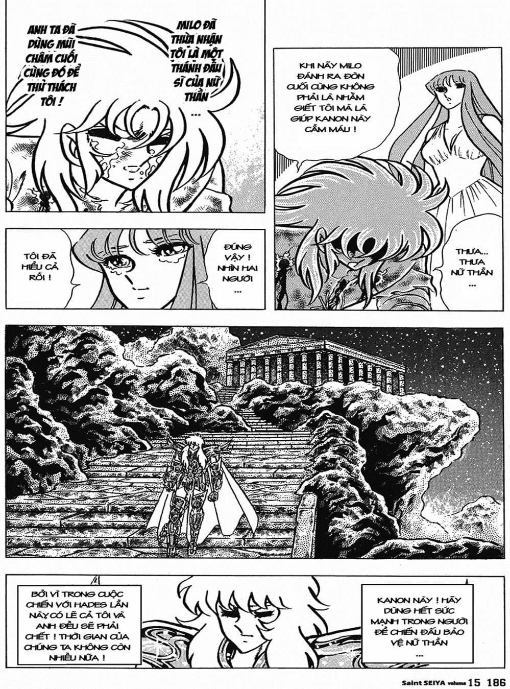 Truyện Tranh Áo Giáp Vàng - Saint Seiya trang 4