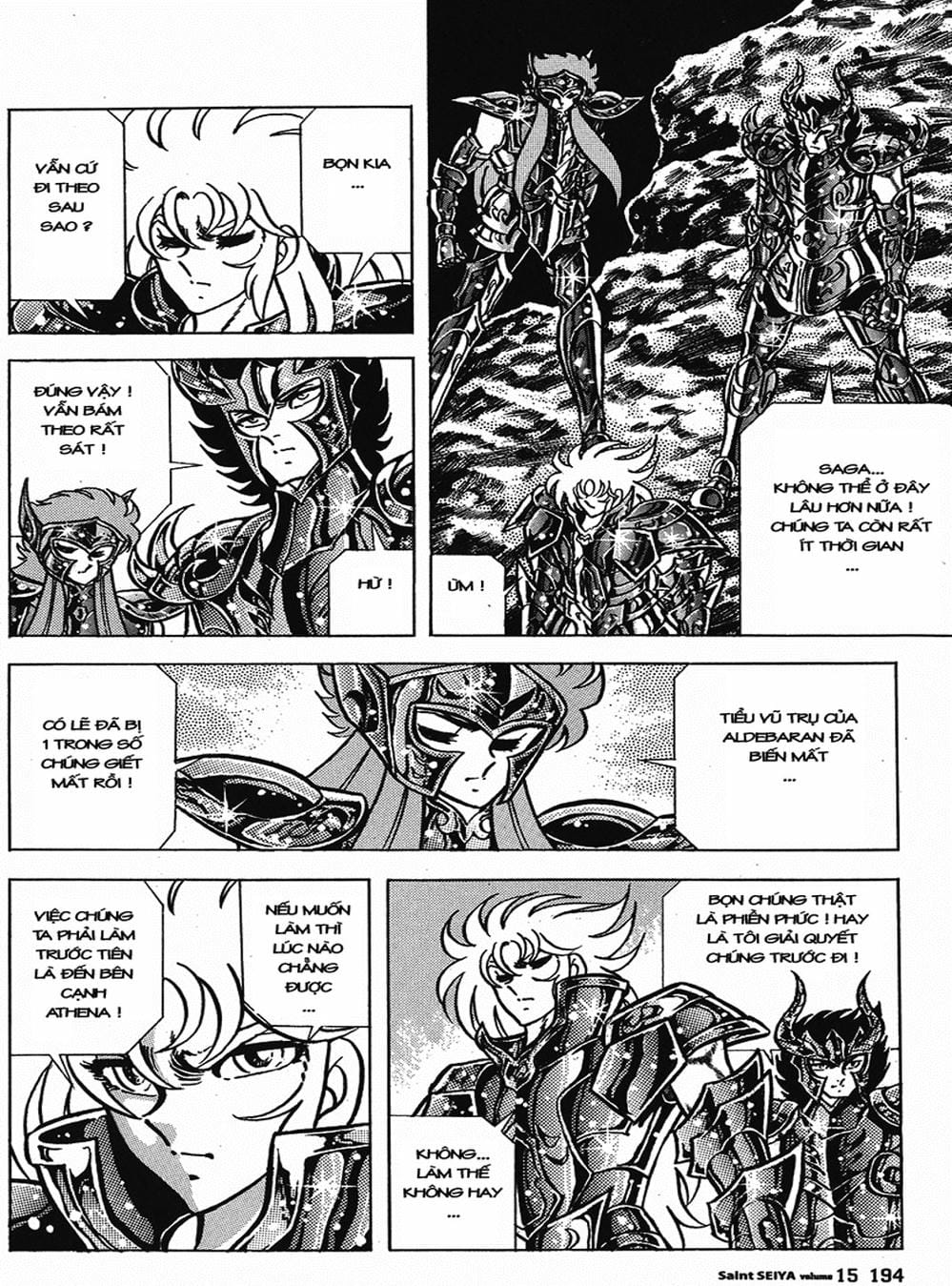 Truyện Tranh Áo Giáp Vàng - Saint Seiya trang 4