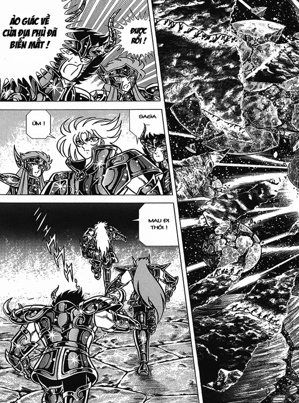 Truyện Tranh Áo Giáp Vàng - Saint Seiya trang 4