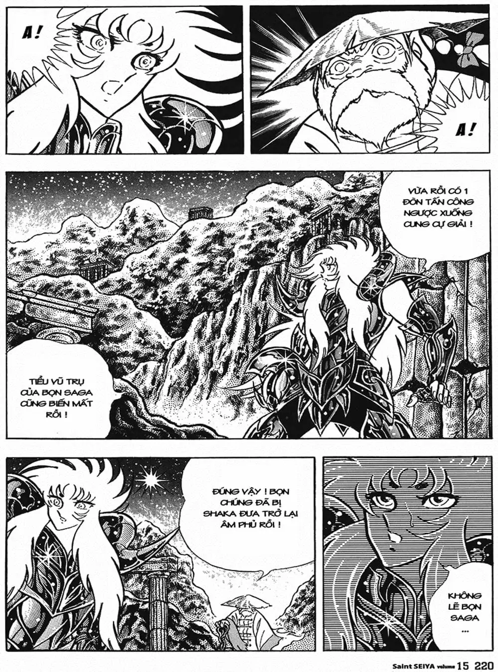 Truyện Tranh Áo Giáp Vàng - Saint Seiya trang 4