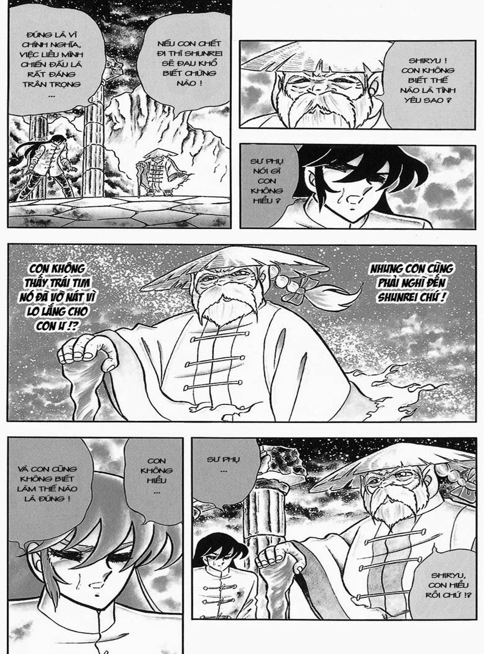 Truyện Tranh Áo Giáp Vàng - Saint Seiya trang 4