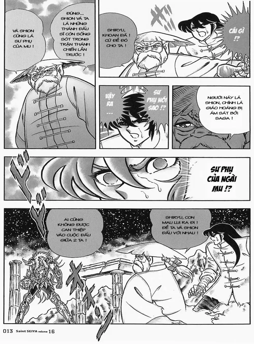 Truyện Tranh Áo Giáp Vàng - Saint Seiya trang 4