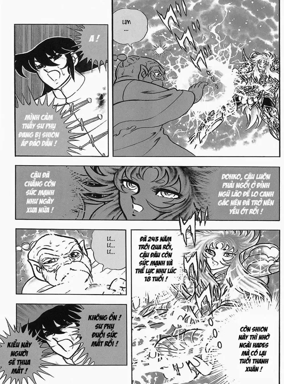 Truyện Tranh Áo Giáp Vàng - Saint Seiya trang 4