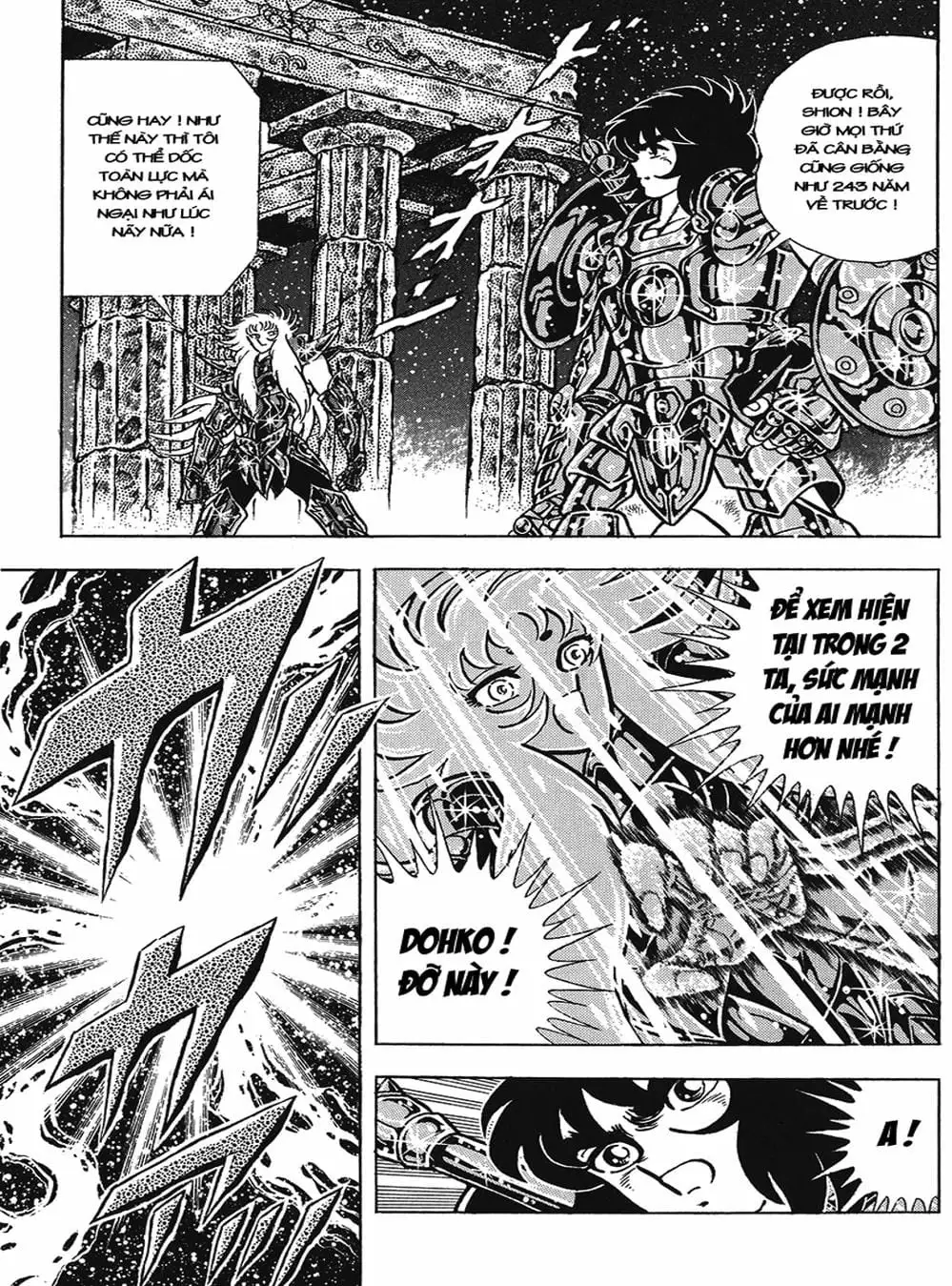 Truyện Tranh Áo Giáp Vàng - Saint Seiya trang 4