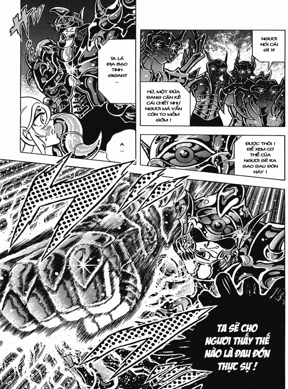 Truyện Tranh Áo Giáp Vàng - Saint Seiya trang 4