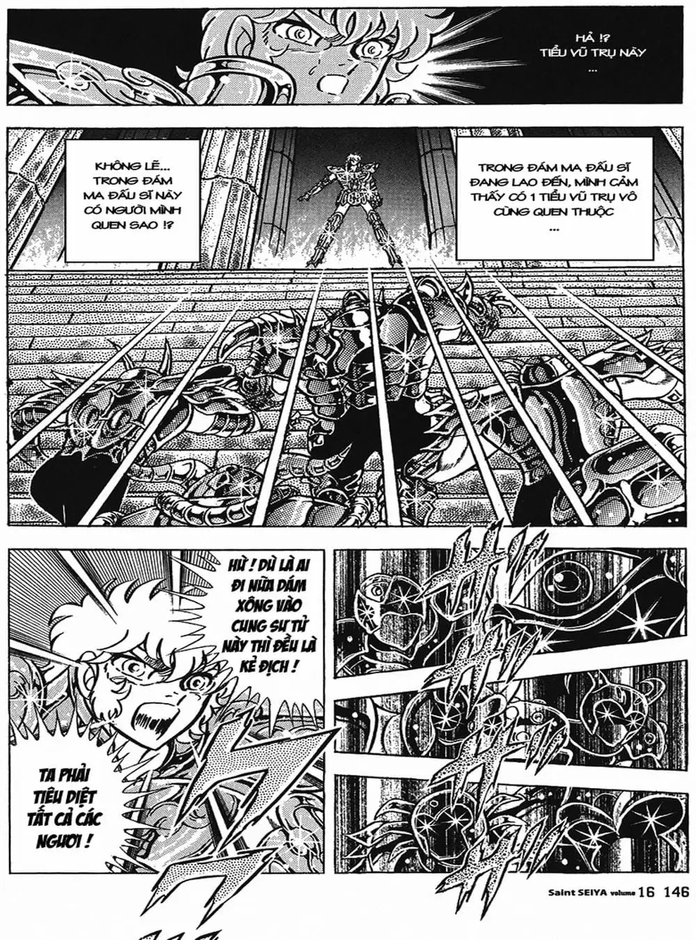 Truyện Tranh Áo Giáp Vàng - Saint Seiya trang 4