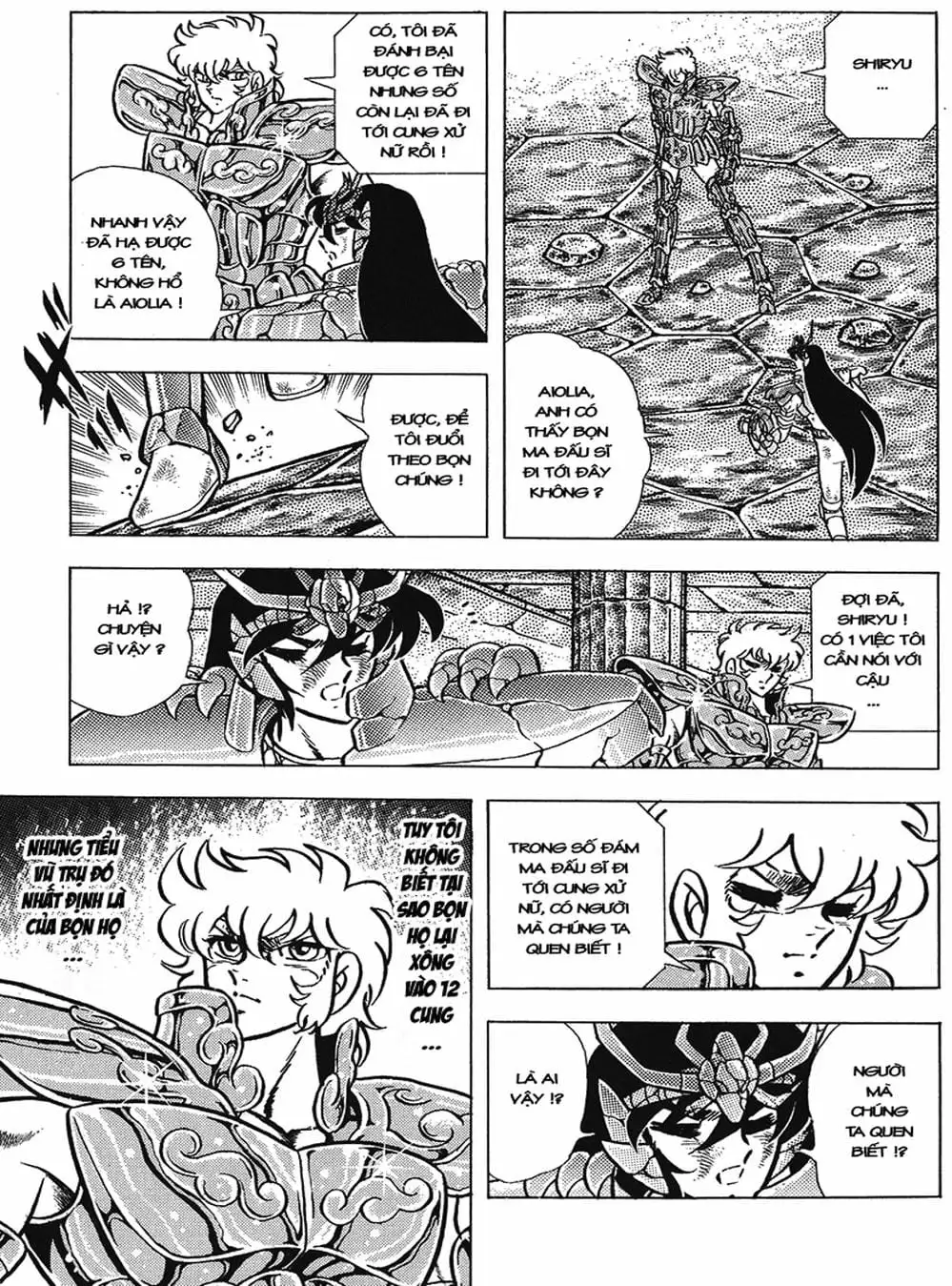 Truyện Tranh Áo Giáp Vàng - Saint Seiya trang 4