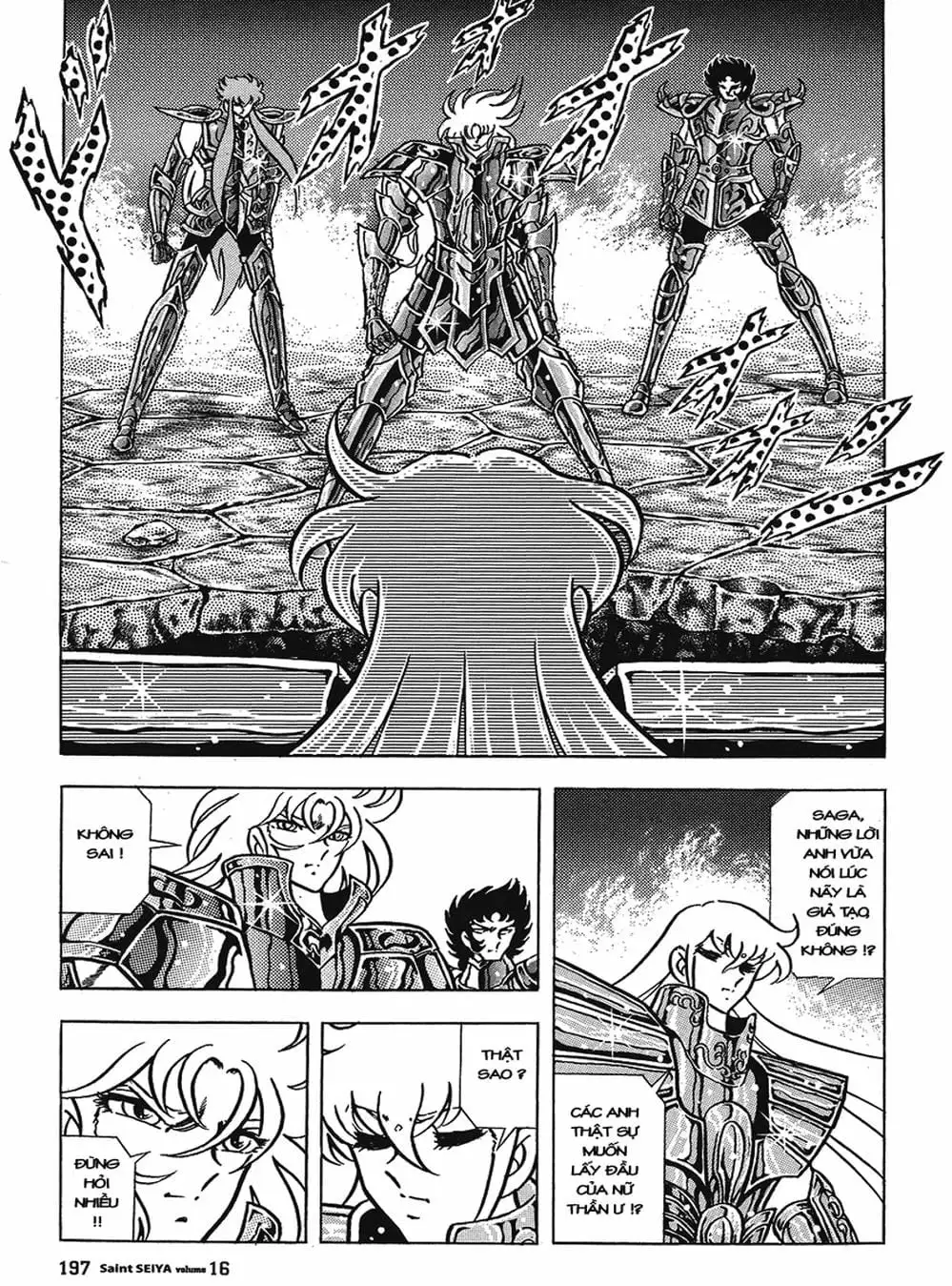 Truyện Tranh Áo Giáp Vàng - Saint Seiya trang 4