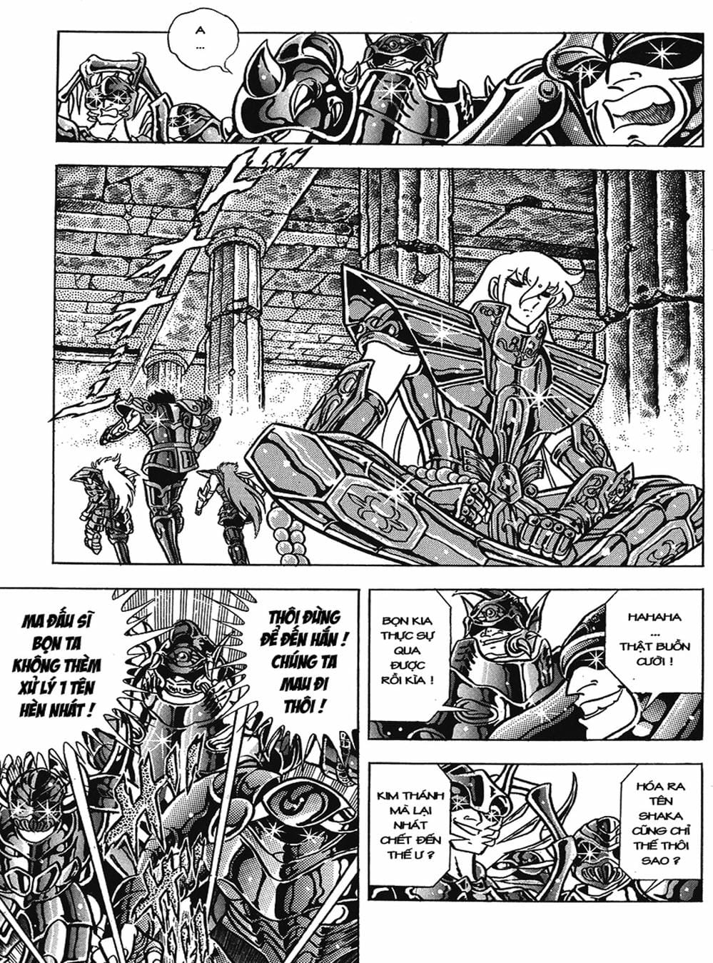 Truyện Tranh Áo Giáp Vàng - Saint Seiya trang 4