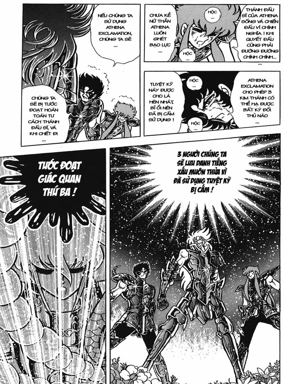 Truyện Tranh Áo Giáp Vàng - Saint Seiya trang 4