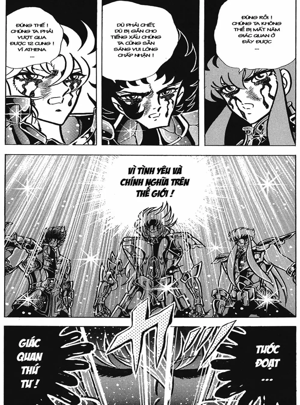 Truyện Tranh Áo Giáp Vàng - Saint Seiya trang 4